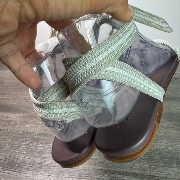 Rothy’s wrap sandals sandcastle women’s size 6.5 EUC - Picture 8 of 13